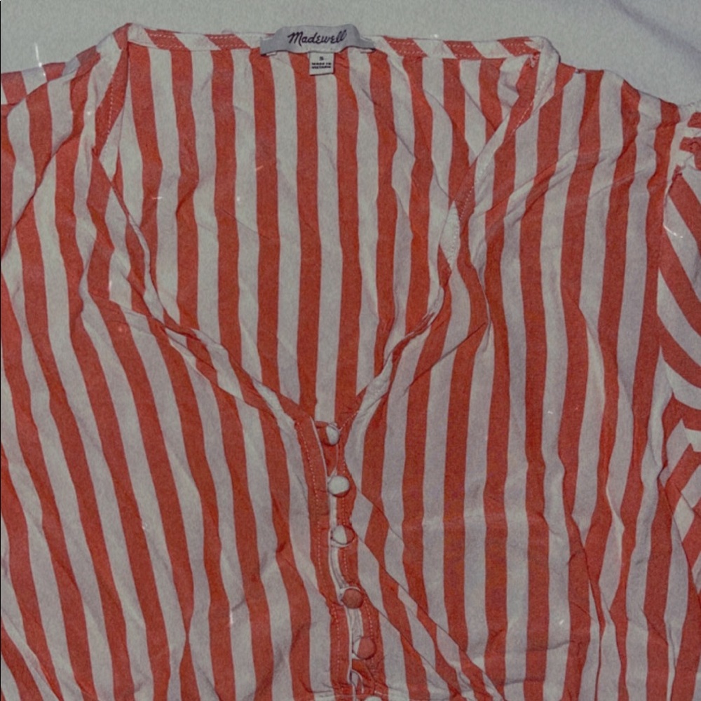 Worn once . Nice soft material. Madewell top